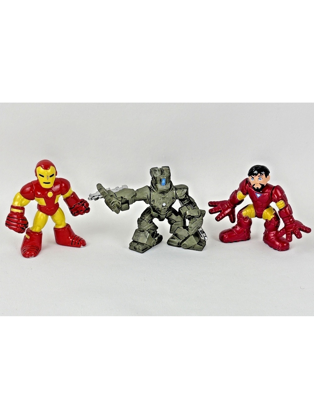 Marvel Superhero Squad Iron Man Figures and Armor Drone